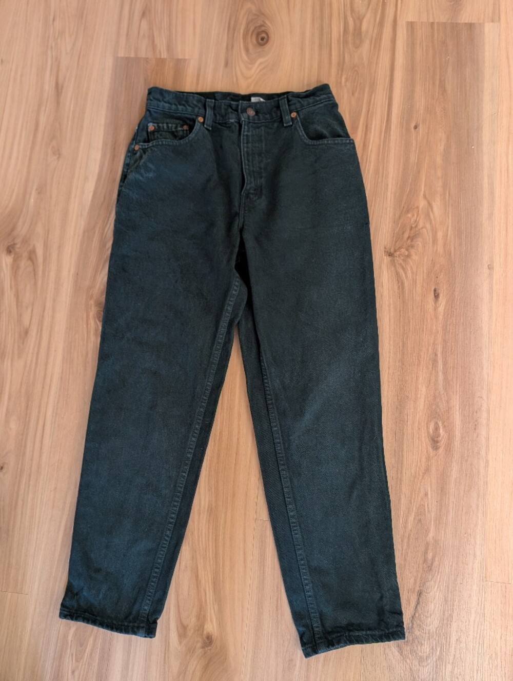Vintage Levi's Dark Green Denim Jeans